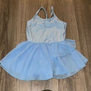 Ballet Baby Blue Skirted Leotard